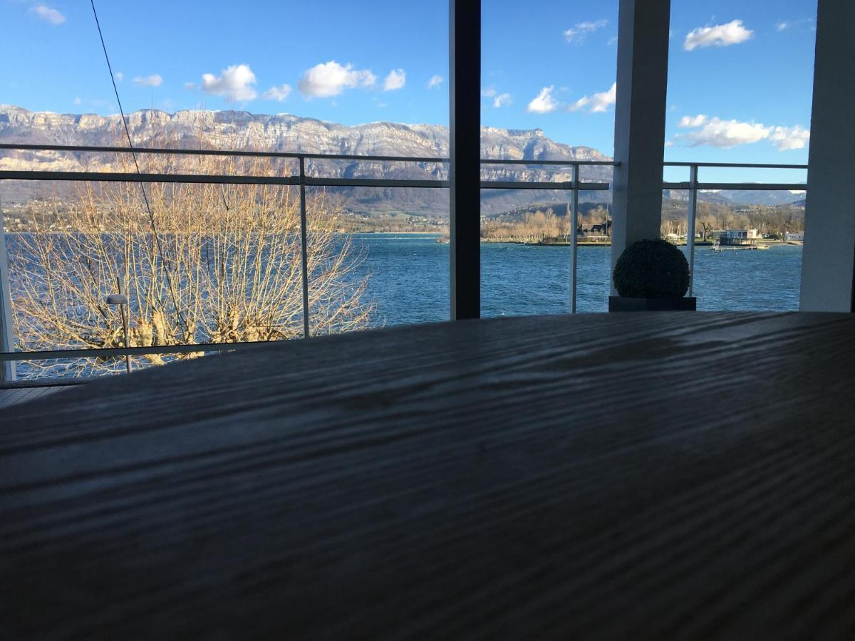 Vue Imprenable Sur Le Lac Du Bourget Le Bourget-du-Lac Exterior foto